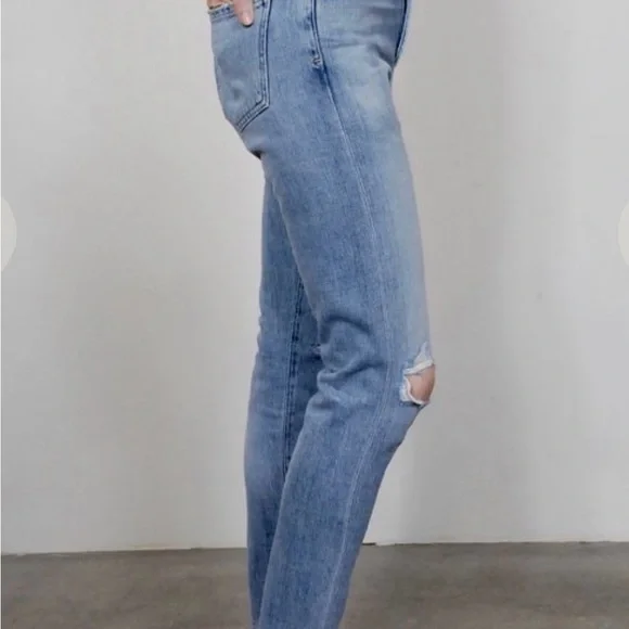 Citizens Of Humanity Light Blue Ankle Jeans - Picture 3 of 4